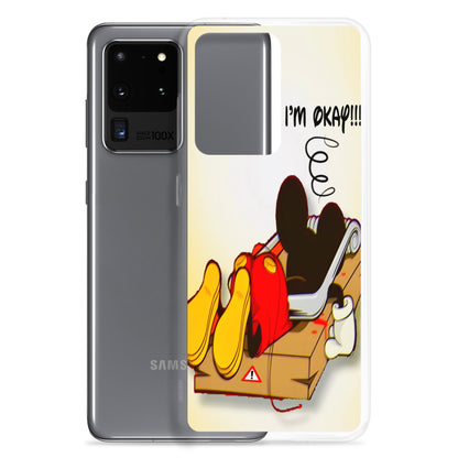 Designer Mickey-Mouse Samsung® Clear Case | Available for Most Samsung® Models