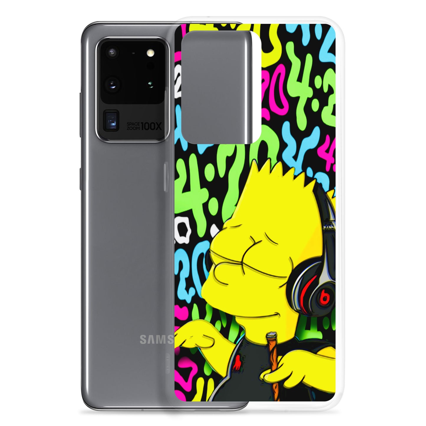 Designer The Simpsons Samsung® Clear Case | Available for Most Samsung® Models