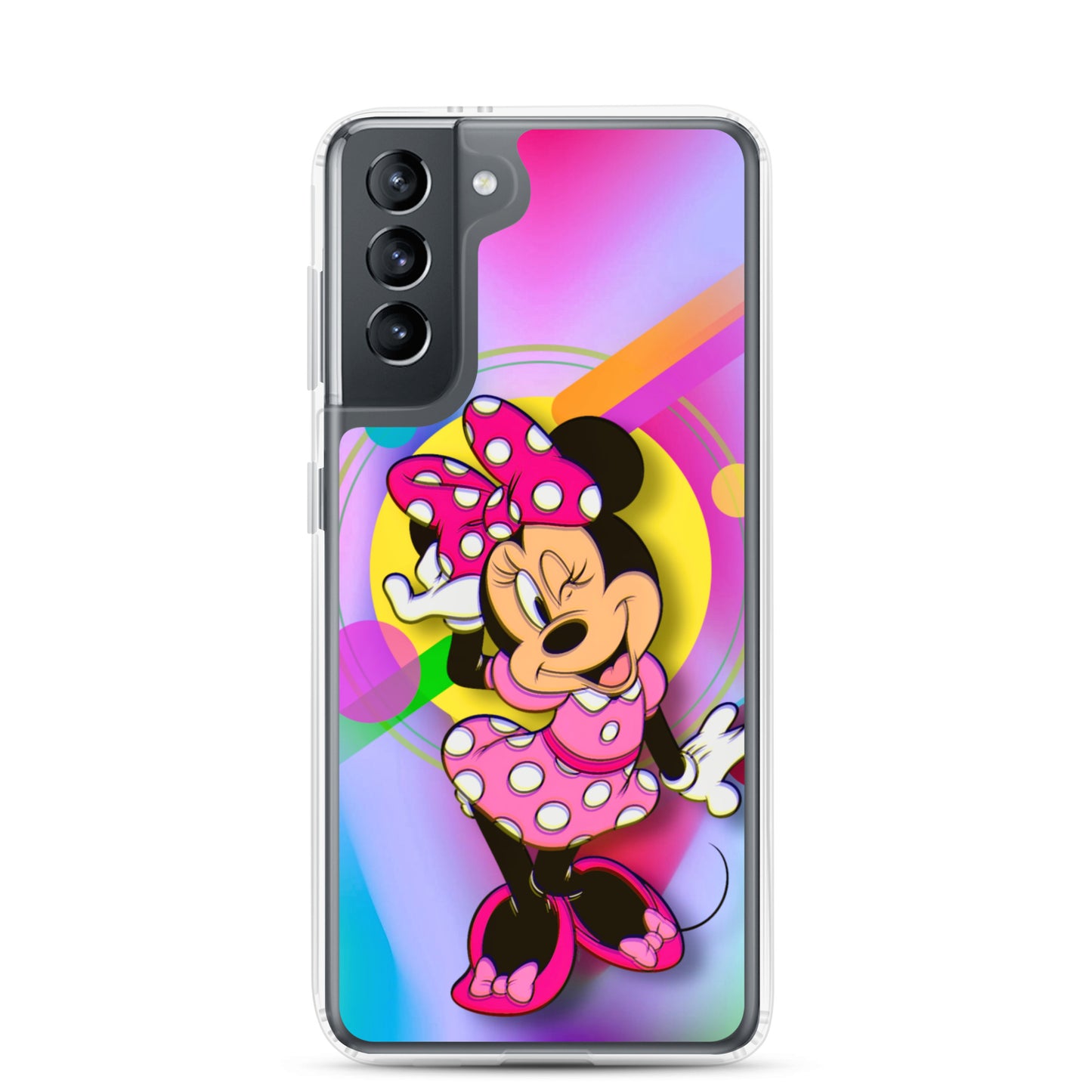 Designer Minnie-Mouse Samsung® Clear Case | Available for Most Samsung® Models