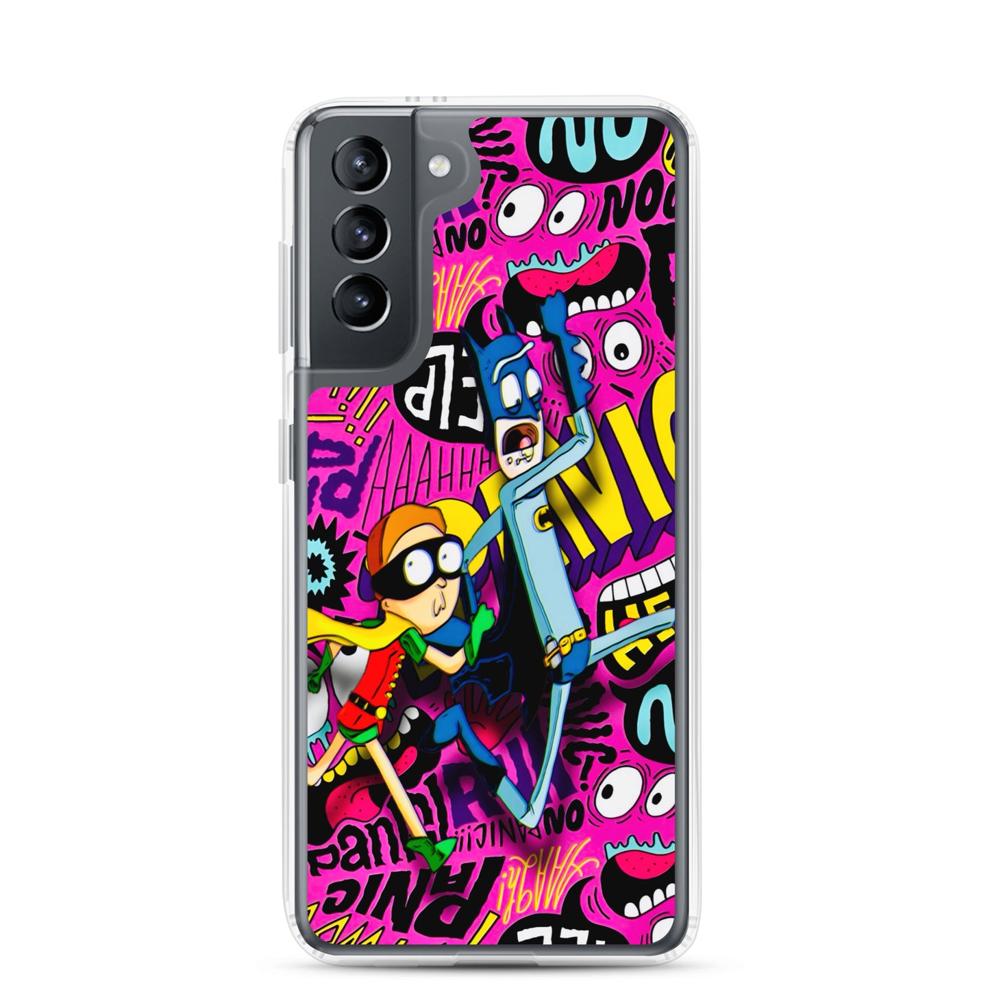 Designer Rick and Morty Samsung® Clear Case | Available for Most Samsung® Models