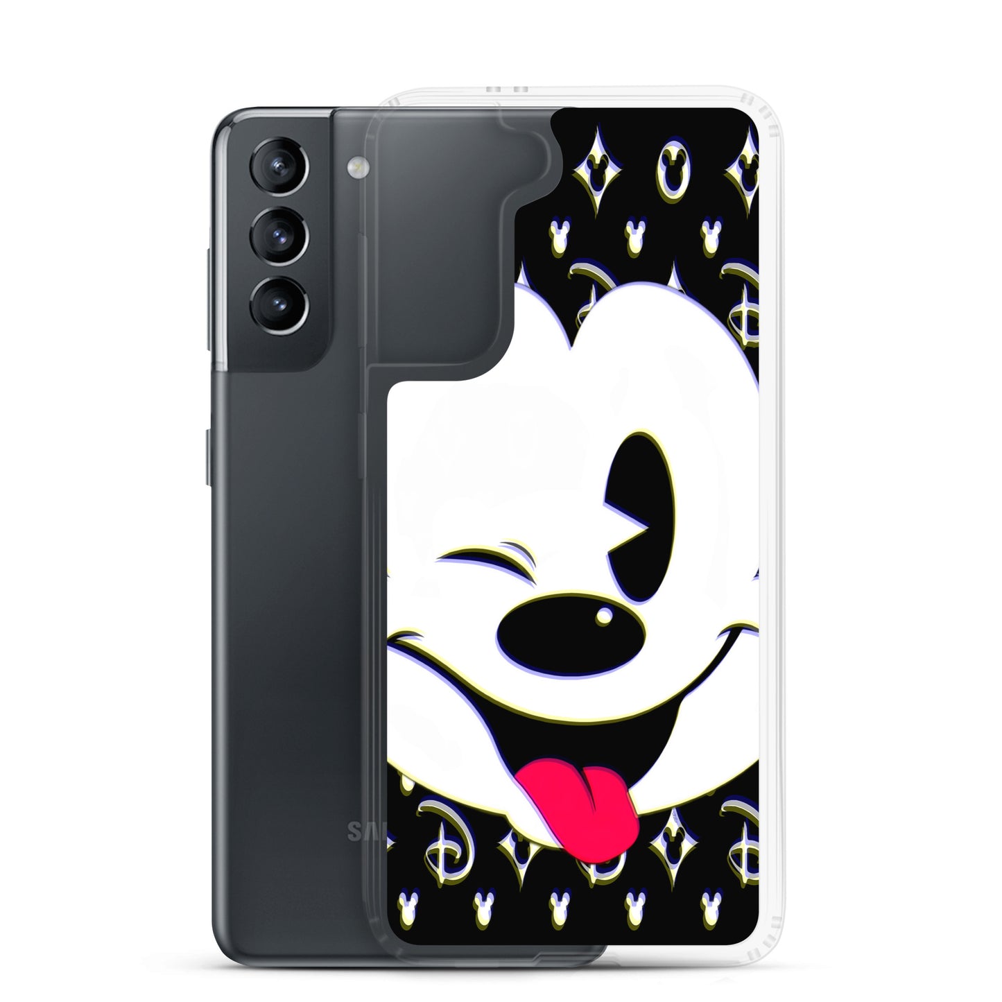 Designer Mickey-Mouse Samsung® Clear Case | Available for Most Samsung® Models