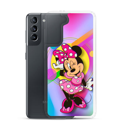 Designer Minnie-Mouse Samsung® Clear Case | Available for Most Samsung® Models