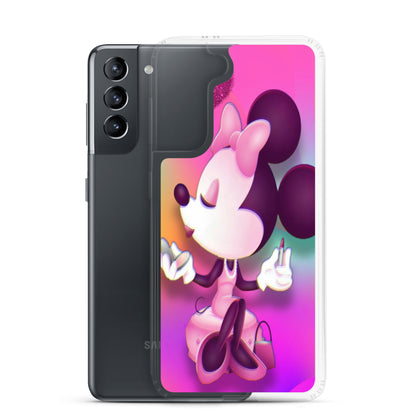 Designer Minnie-Mouse Samsung® Clear Case | Available for Most Samsung® Models