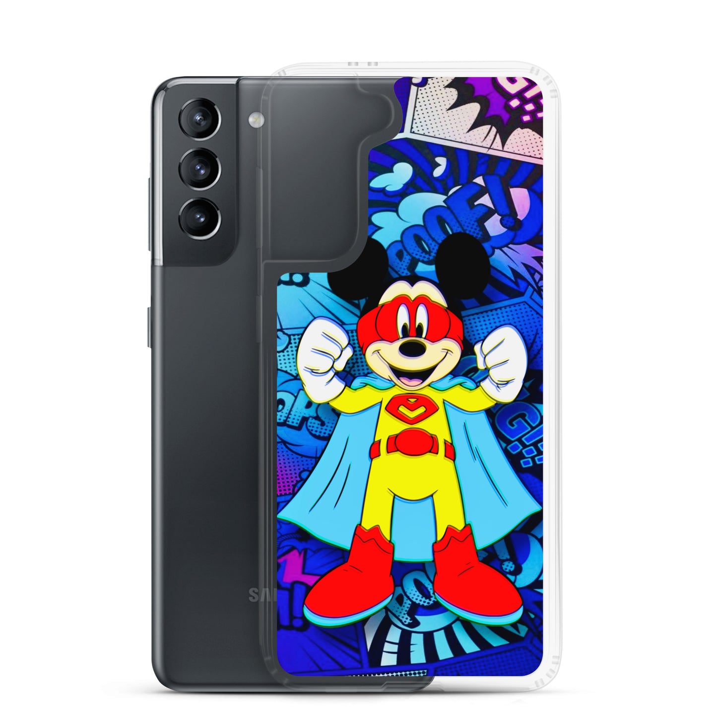 Designer Mickey-Mouse Samsung® Clear Case | Available for Most Samsung® Models