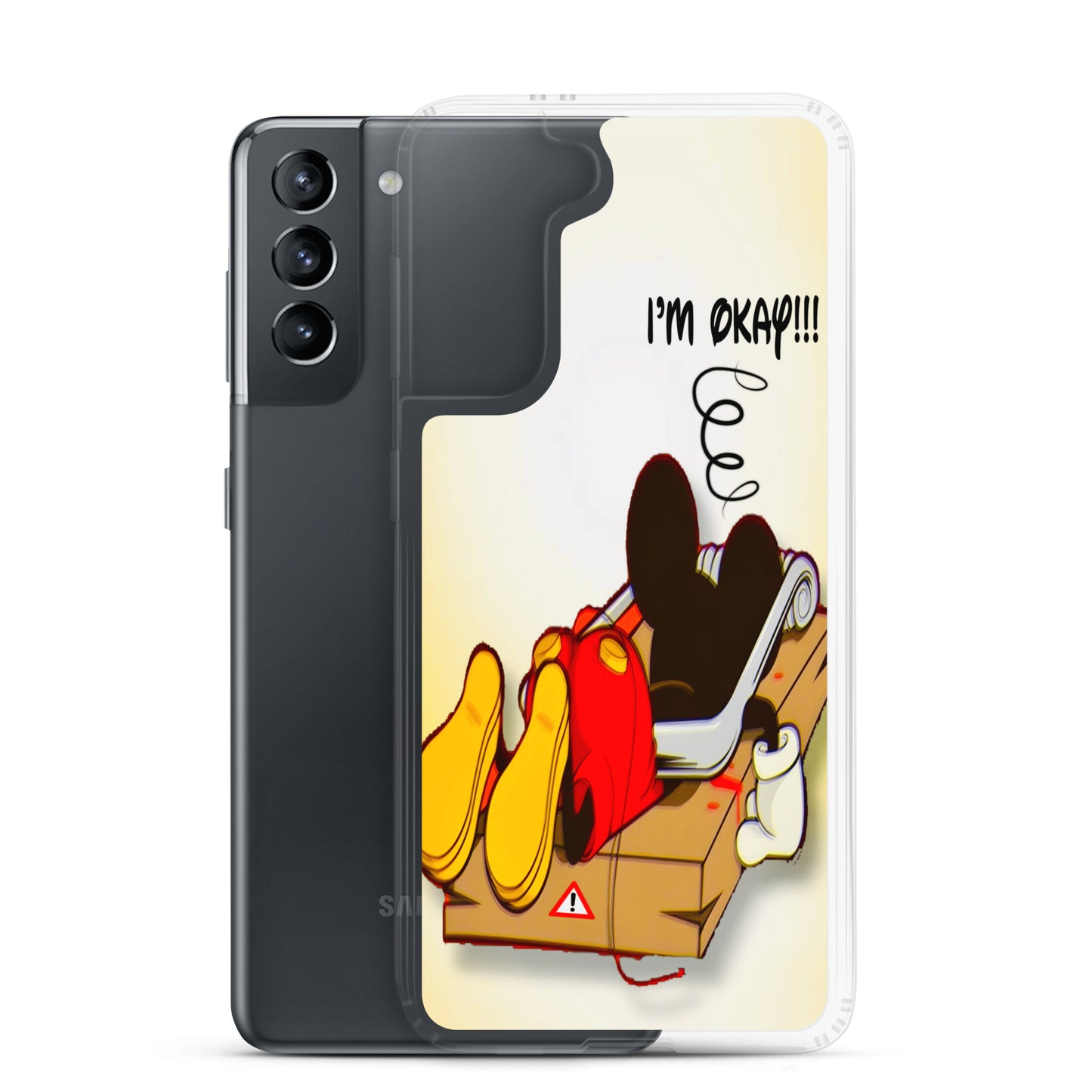 Designer Mickey-Mouse Samsung® Clear Case | Available for Most Samsung® Models