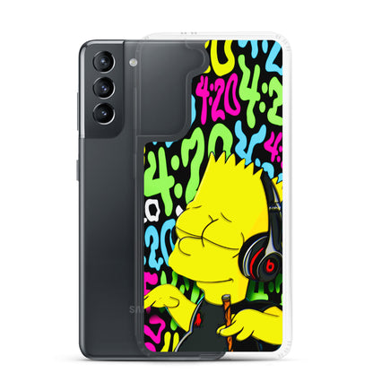 Designer The Simpsons Samsung® Clear Case | Available for Most Samsung® Models