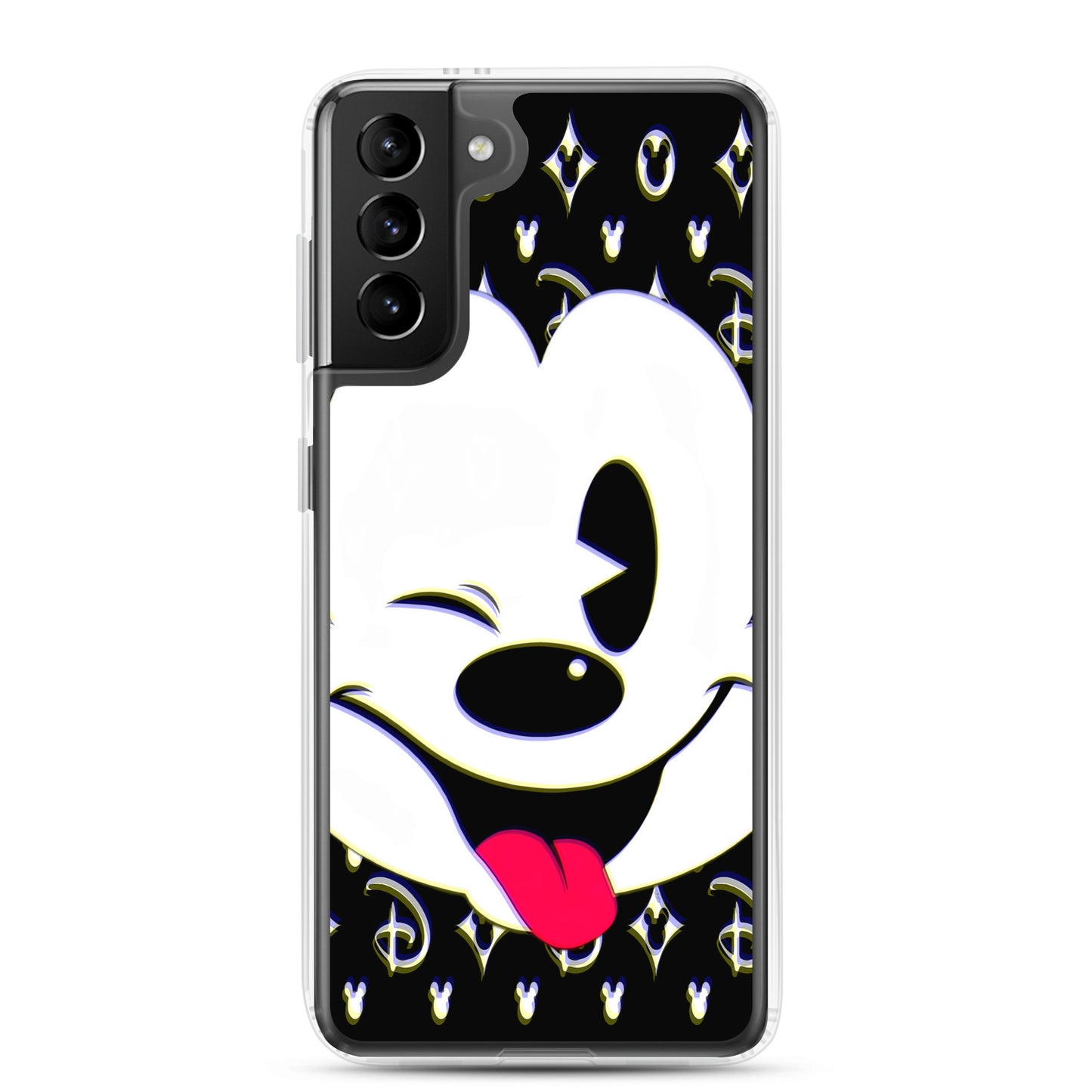 Designer Mickey-Mouse Samsung® Clear Case | Available for Most Samsung® Models