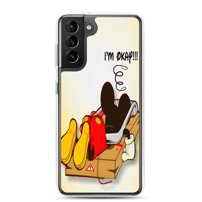 Designer Mickey-Mouse Samsung® Clear Case | Available for Most Samsung® Models