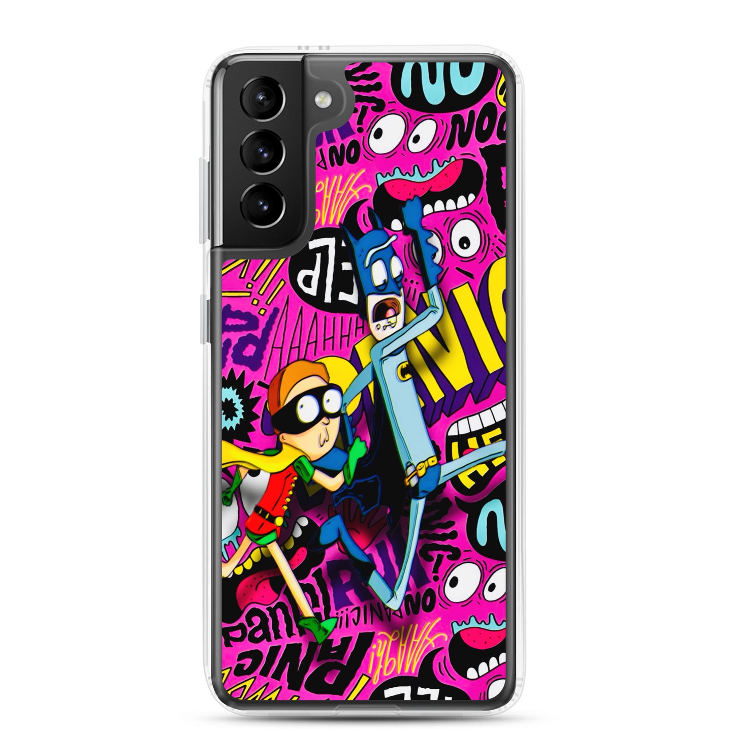 Designer Rick and Morty Samsung® Clear Case | Available for Most Samsung® Models