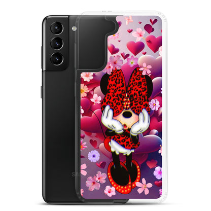 Designer Minnie-Mouse Samsung® Clear Case | Available for Most Samsung® Models