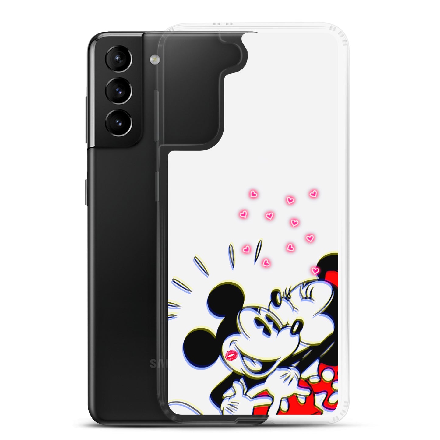 Designer Mickey-Mouse and Minnie-Mouse Samsung® Clear Case | Available for Most Samsung® Models