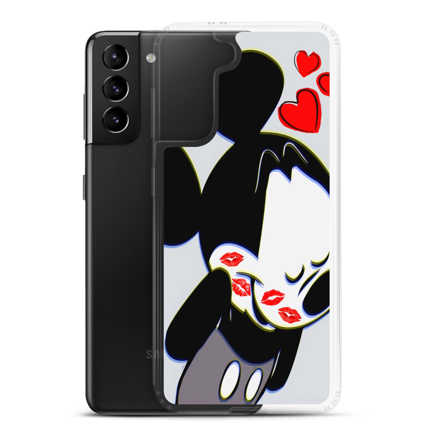 Designer Mickey-Mouse Samsung® Clear Case | Available for Most Samsung® Models