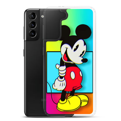 Designer Mickey-Mouse Samsung® Clear Case | Available for Most Samsung® Models