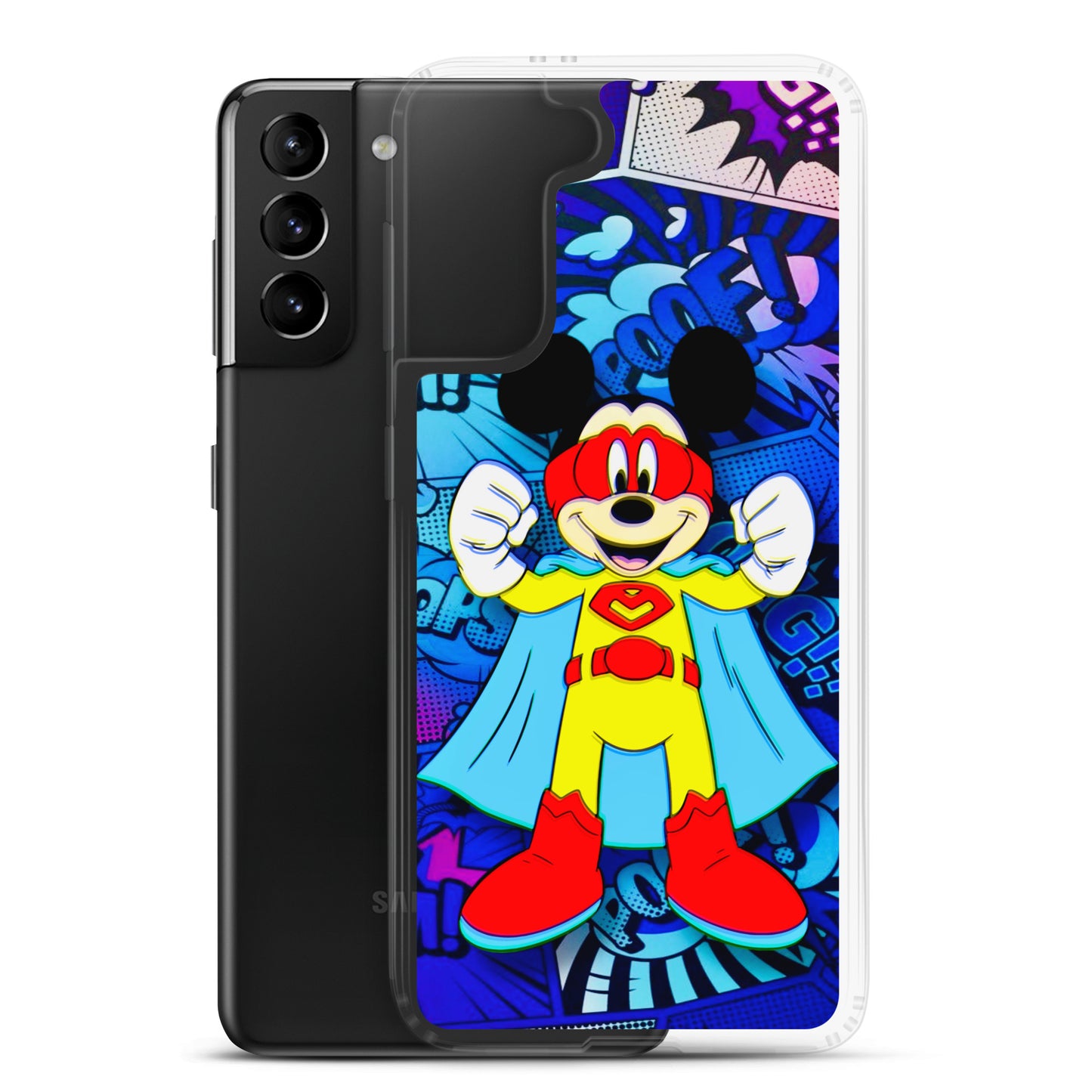 Designer Mickey-Mouse Samsung® Clear Case | Available for Most Samsung® Models