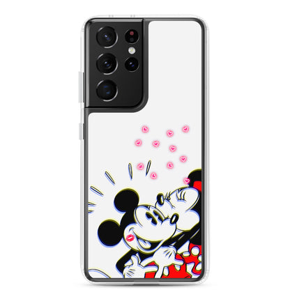 Designer Mickey-Mouse and Minnie-Mouse Samsung® Clear Case | Available for Most Samsung® Models