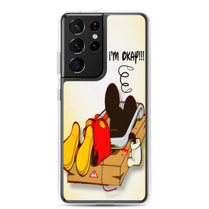 Designer Mickey-Mouse Samsung® Clear Case | Available for Most Samsung® Models