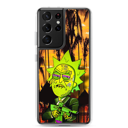 Designer Rick and Morty Samsung® Clear Case | Available for Most Samsung® Models