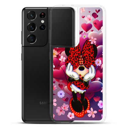 Designer Minnie-Mouse Samsung® Clear Case | Available for Most Samsung® Models