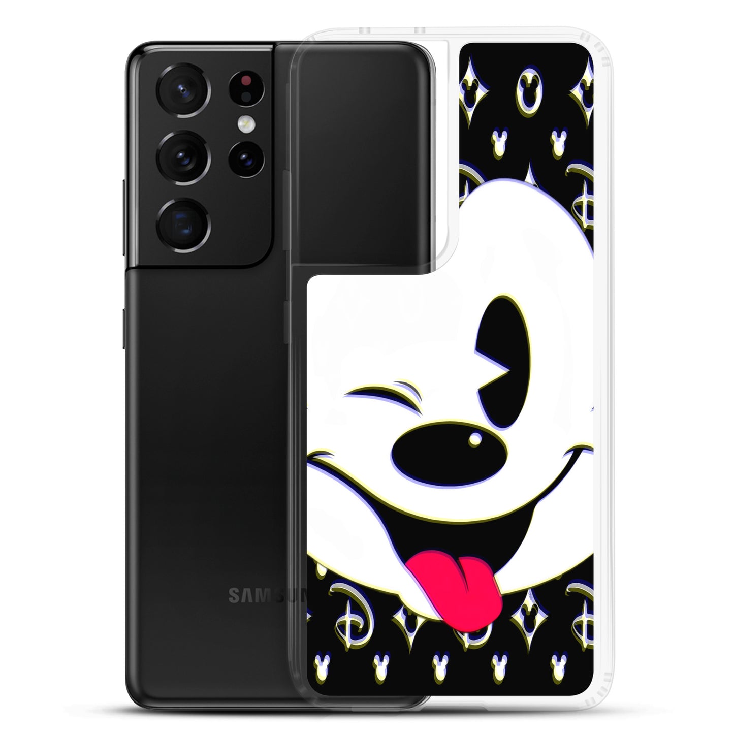 Designer Mickey-Mouse Samsung® Clear Case | Available for Most Samsung® Models