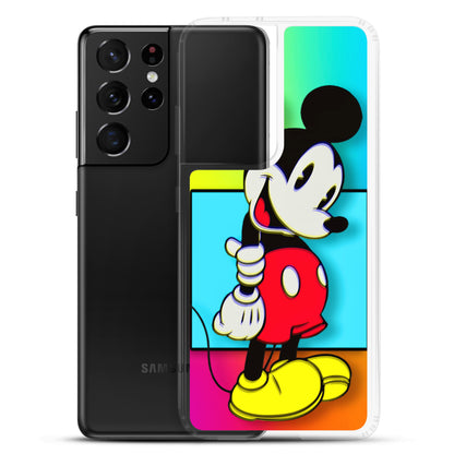 Designer Mickey-Mouse Samsung® Clear Case | Available for Most Samsung® Models