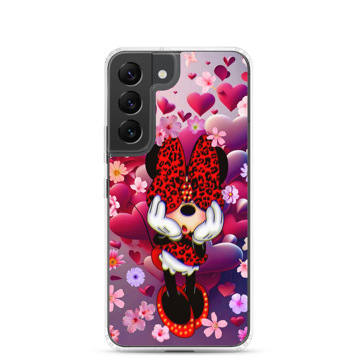 Designer Minnie-Mouse Samsung® Clear Case | Available for Most Samsung® Models