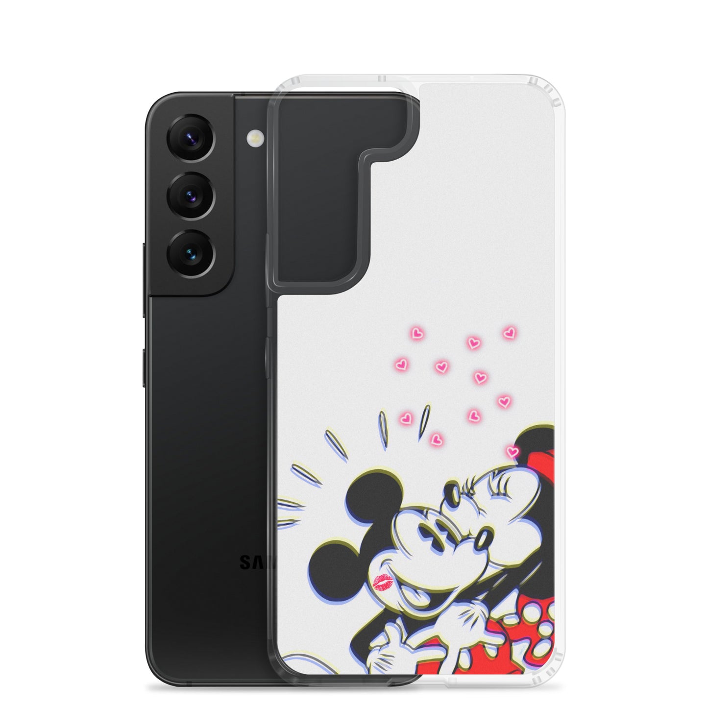 Designer Mickey-Mouse and Minnie-Mouse Samsung® Clear Case | Available for Most Samsung® Models