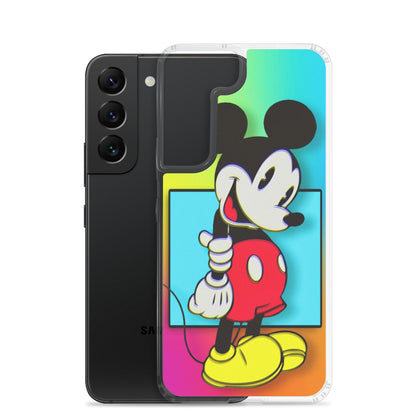 Designer Mickey-Mouse Samsung® Clear Case | Available for Most Samsung® Models