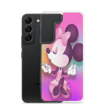 Designer Minnie-Mouse Samsung® Clear Case | Available for Most Samsung® Models