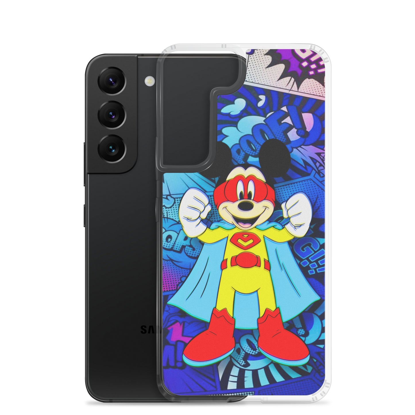 Designer Mickey-Mouse Samsung® Clear Case | Available for Most Samsung® Models