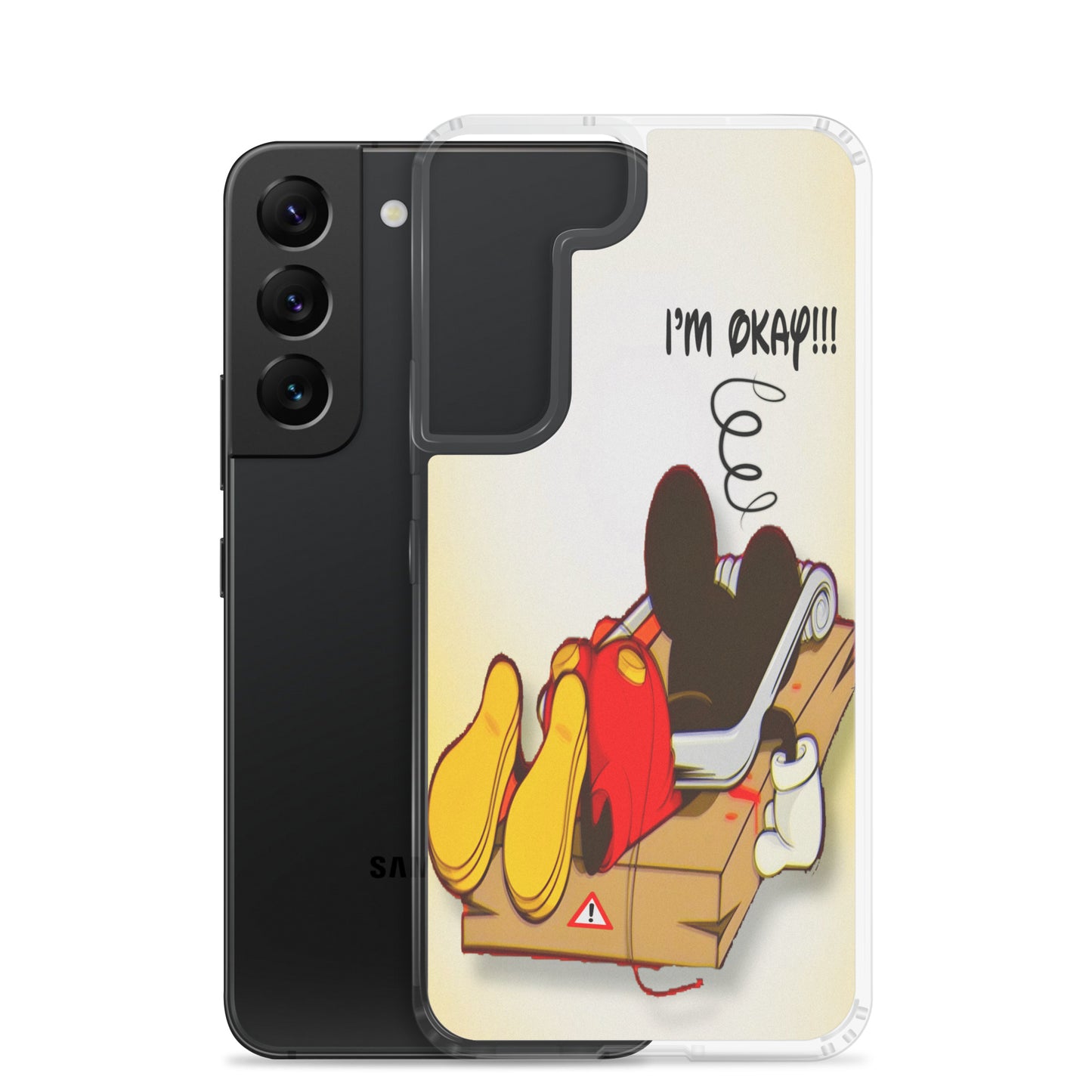 Designer Mickey-Mouse Samsung® Clear Case | Available for Most Samsung® Models