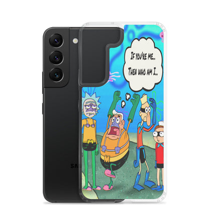 Designer Rick and Morty Samsung® Clear Case | Available for Most Samsung® Models