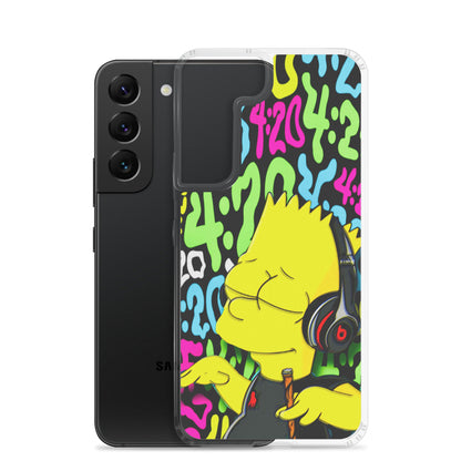 Designer The Simpsons Samsung® Clear Case | Available for Most Samsung® Models