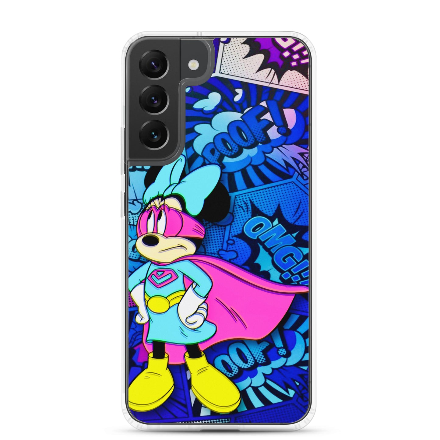 Designer Minnie-Mouse Samsung® Clear Case | Available for Most Samsung® Models