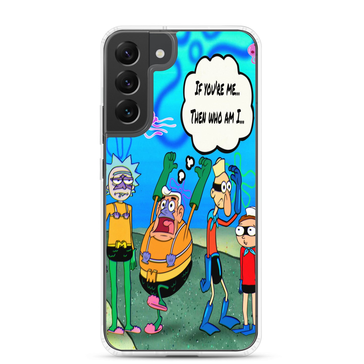 Designer Rick and Morty Samsung® Clear Case | Available for Most Samsung® Models