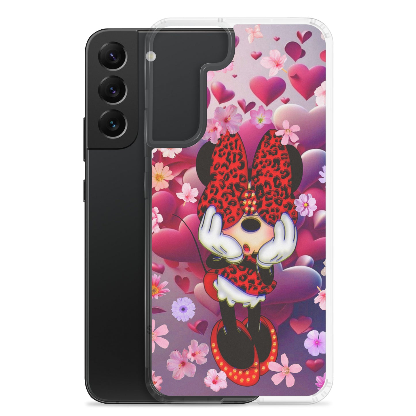 Designer Minnie-Mouse Samsung® Clear Case | Available for Most Samsung® Models