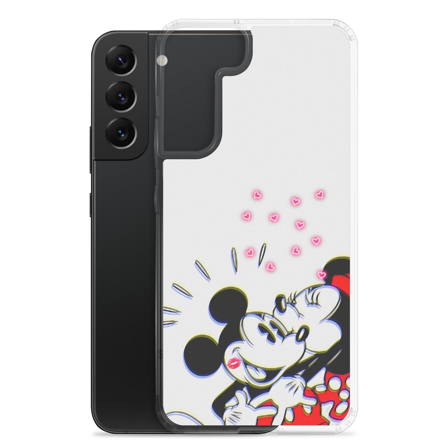 Designer Mickey-Mouse and Minnie-Mouse Samsung® Clear Case | Available for Most Samsung® Models