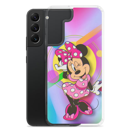 Designer Minnie-Mouse Samsung® Clear Case | Available for Most Samsung® Models