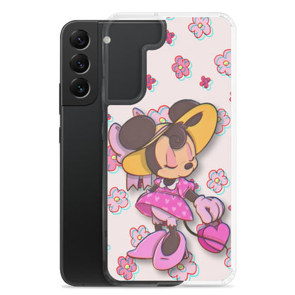 Designer Minnie-Mouse Samsung® Clear Case | Available for Most Samsung® Models | Glossy or Matte Print Options