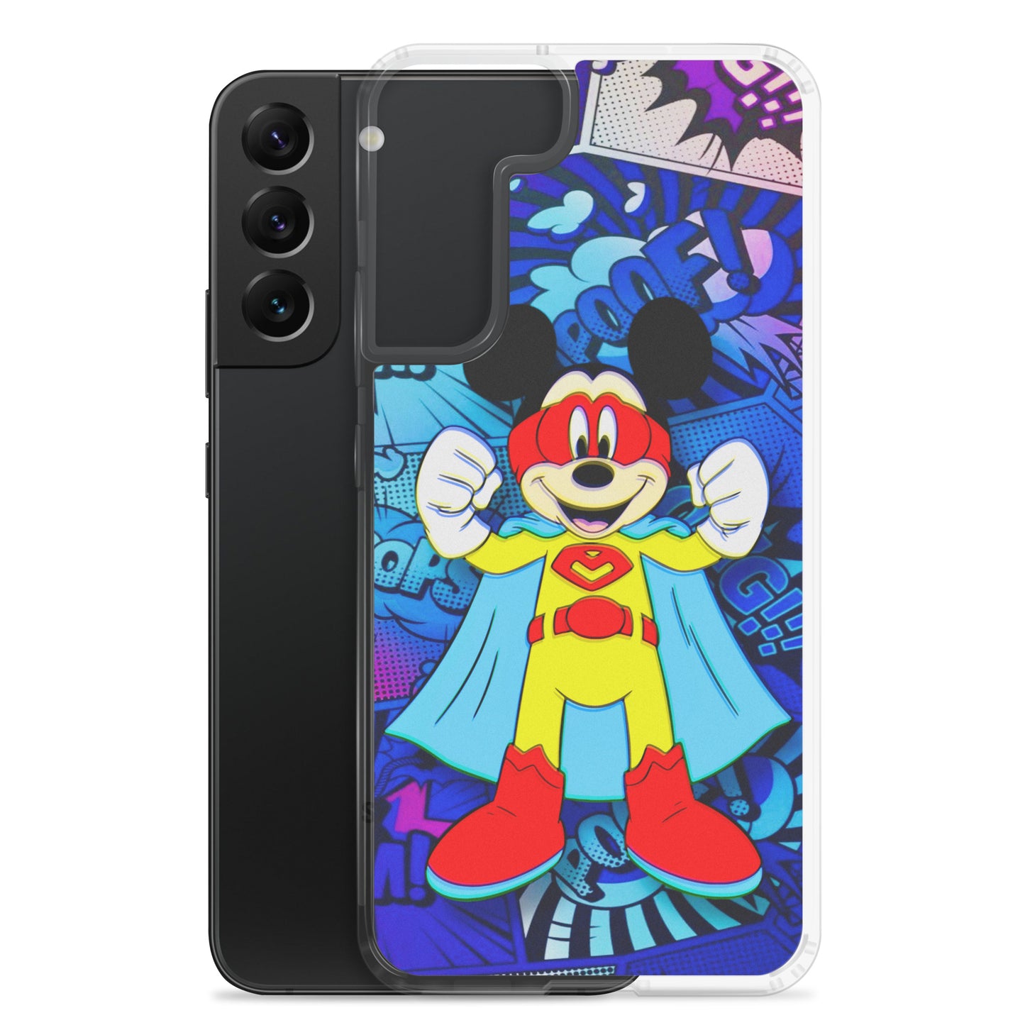 Designer Mickey-Mouse Samsung® Clear Case | Available for Most Samsung® Models