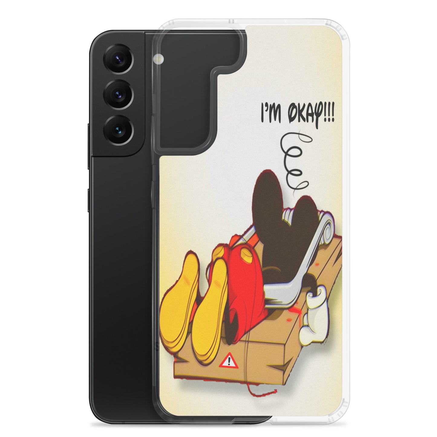 Designer Mickey-Mouse Samsung® Clear Case | Available for Most Samsung® Models