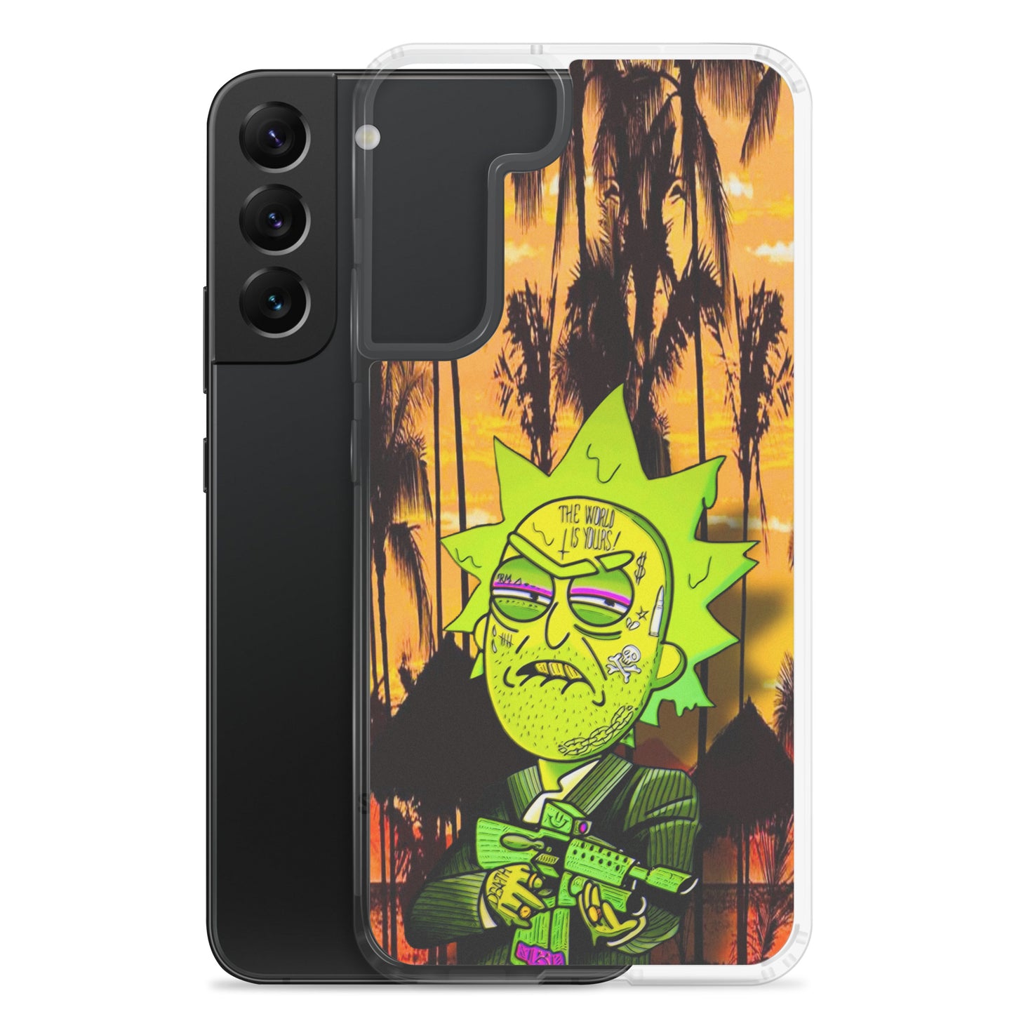 Designer Rick and Morty Samsung® Clear Case | Available for Most Samsung® Models