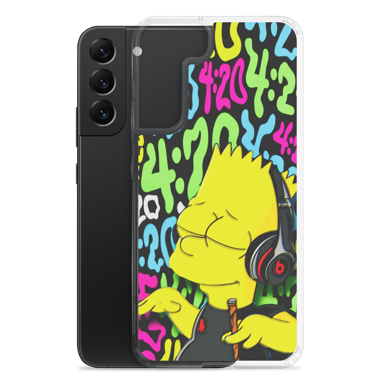 Designer The Simpsons Samsung® Clear Case | Available for Most Samsung® Models