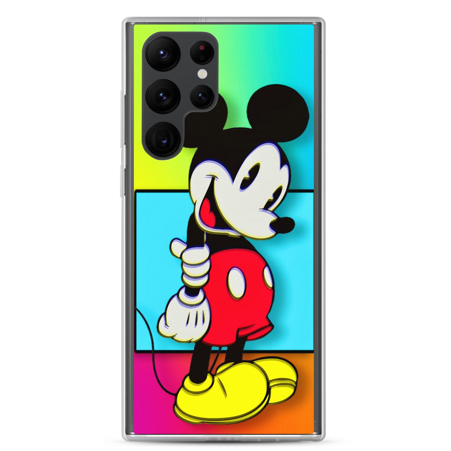 Designer Mickey-Mouse Samsung® Clear Case | Available for Most Samsung® Models