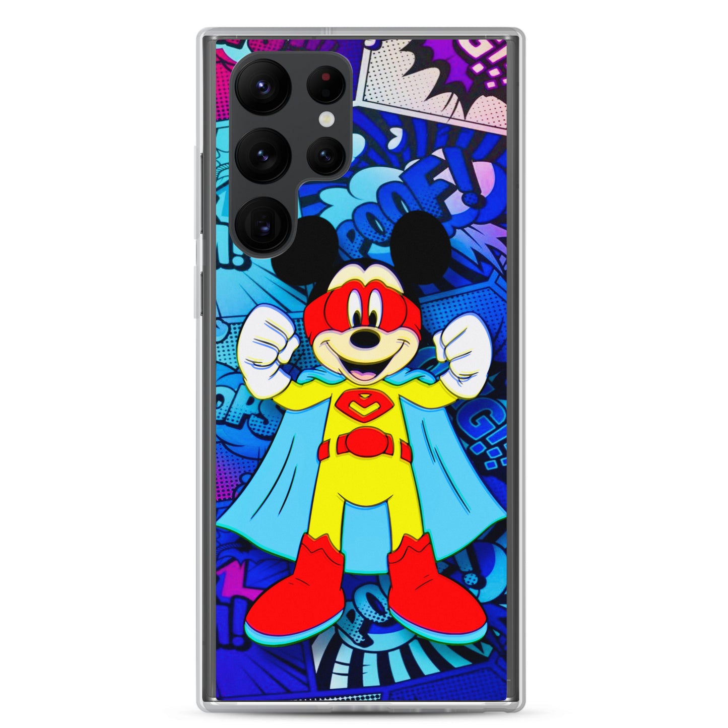 Designer Mickey-Mouse Samsung® Clear Case | Available for Most Samsung® Models