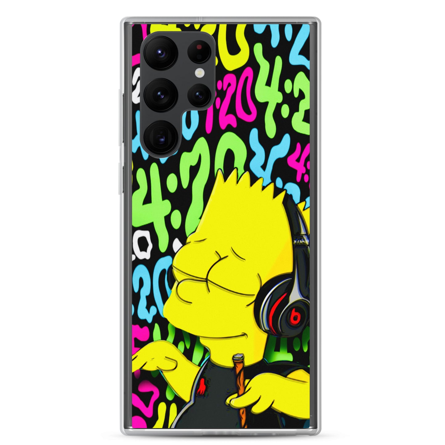 Designer The Simpsons Samsung® Clear Case | Available for Most Samsung® Models