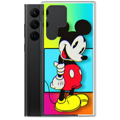 Designer Mickey-Mouse Samsung® Clear Case | Available for Most Samsung® Models