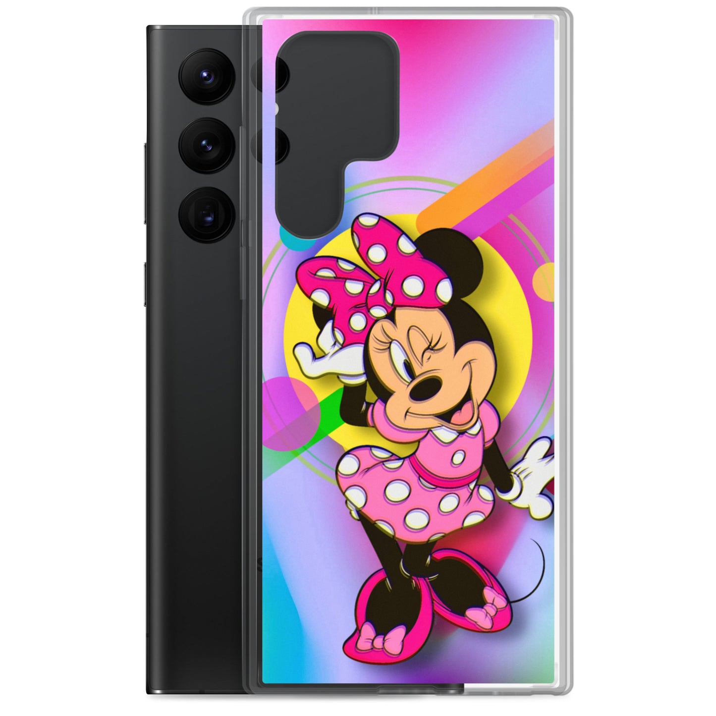 Designer Minnie-Mouse Samsung® Clear Case | Available for Most Samsung® Models