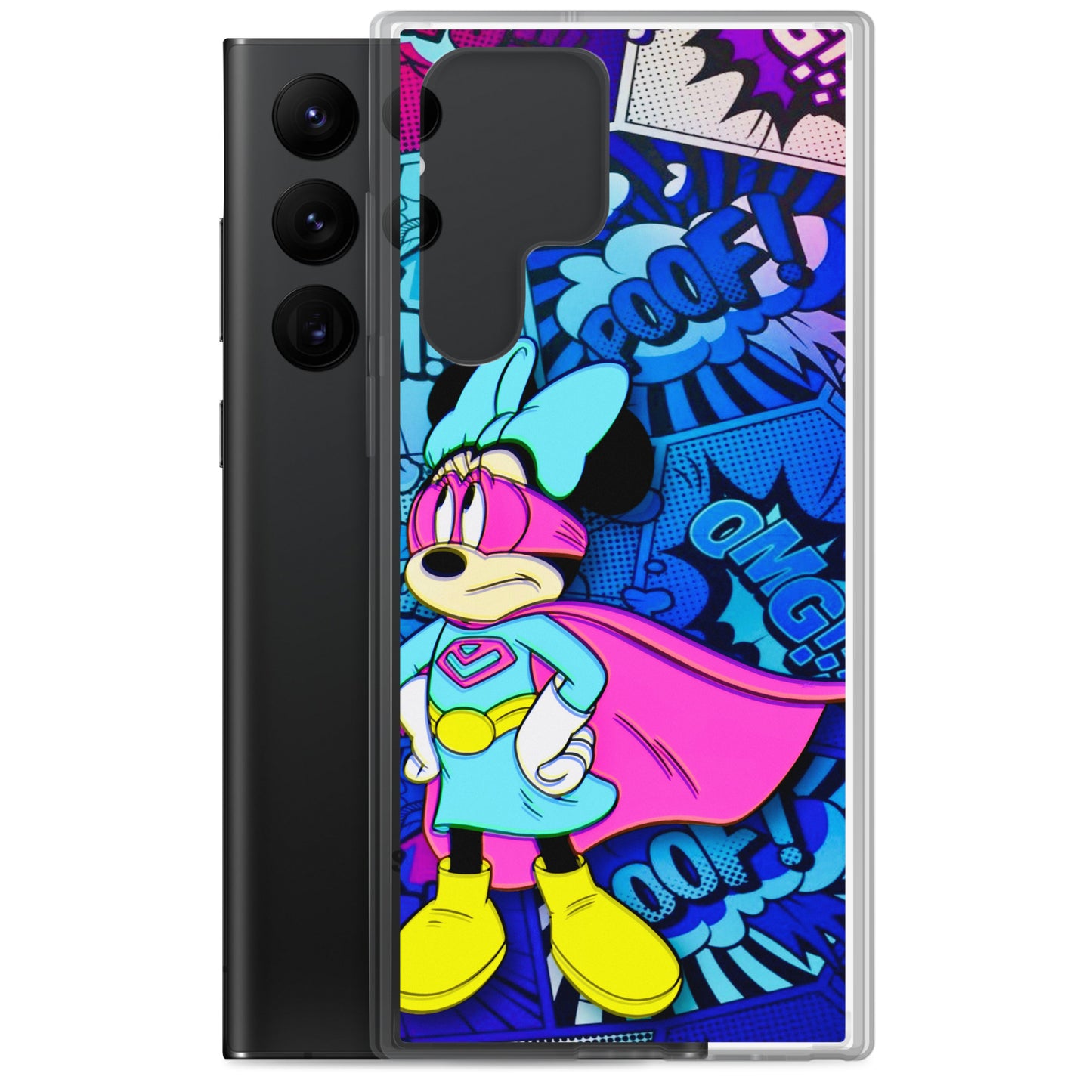 Designer Minnie-Mouse Samsung® Clear Case | Available for Most Samsung® Models