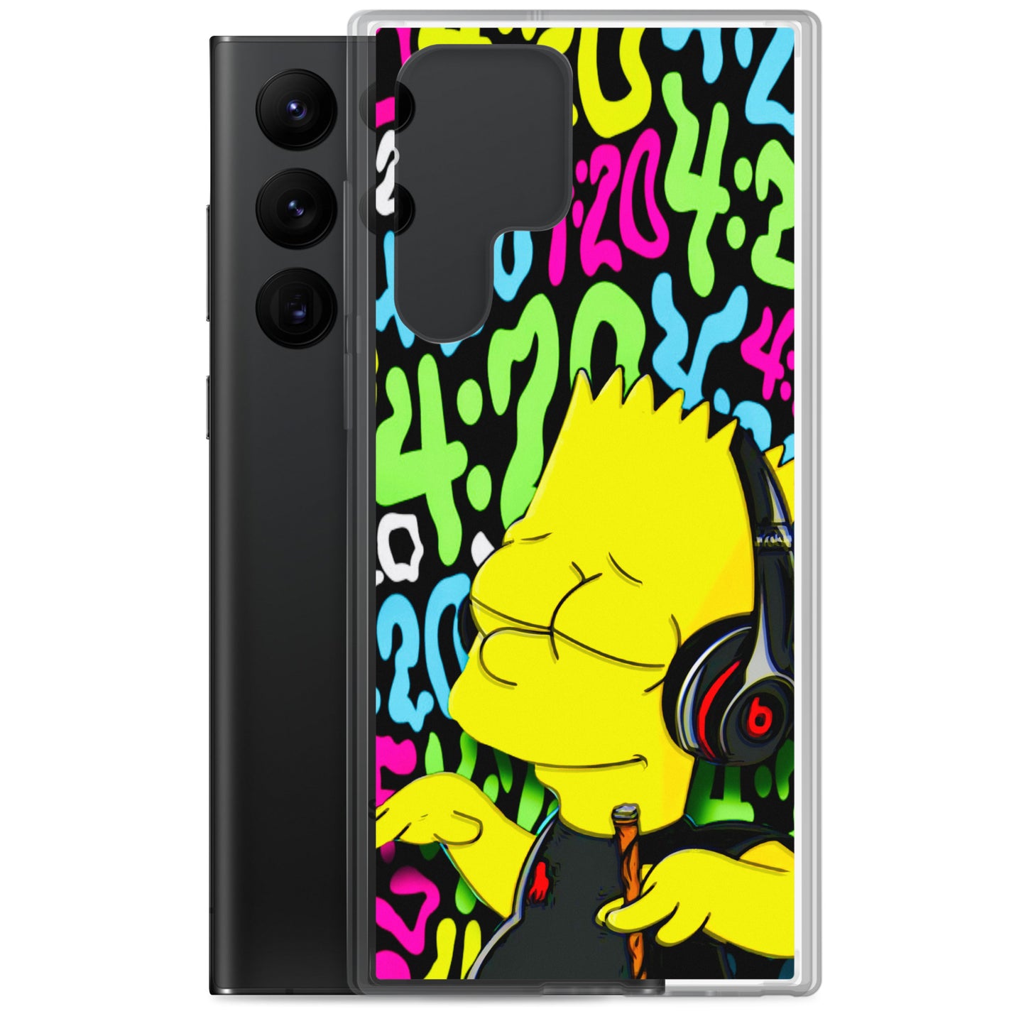 Designer The Simpsons Samsung® Clear Case | Available for Most Samsung® Models