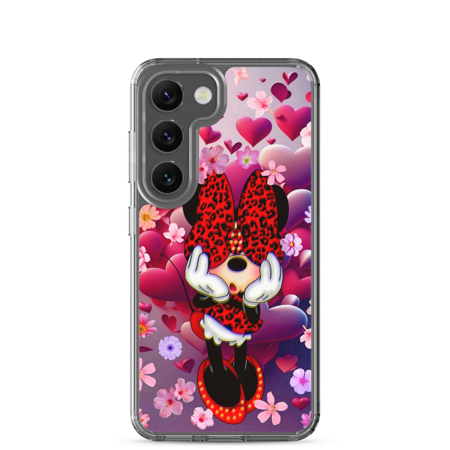 Designer Minnie-Mouse Samsung® Clear Case | Available for Most Samsung® Models